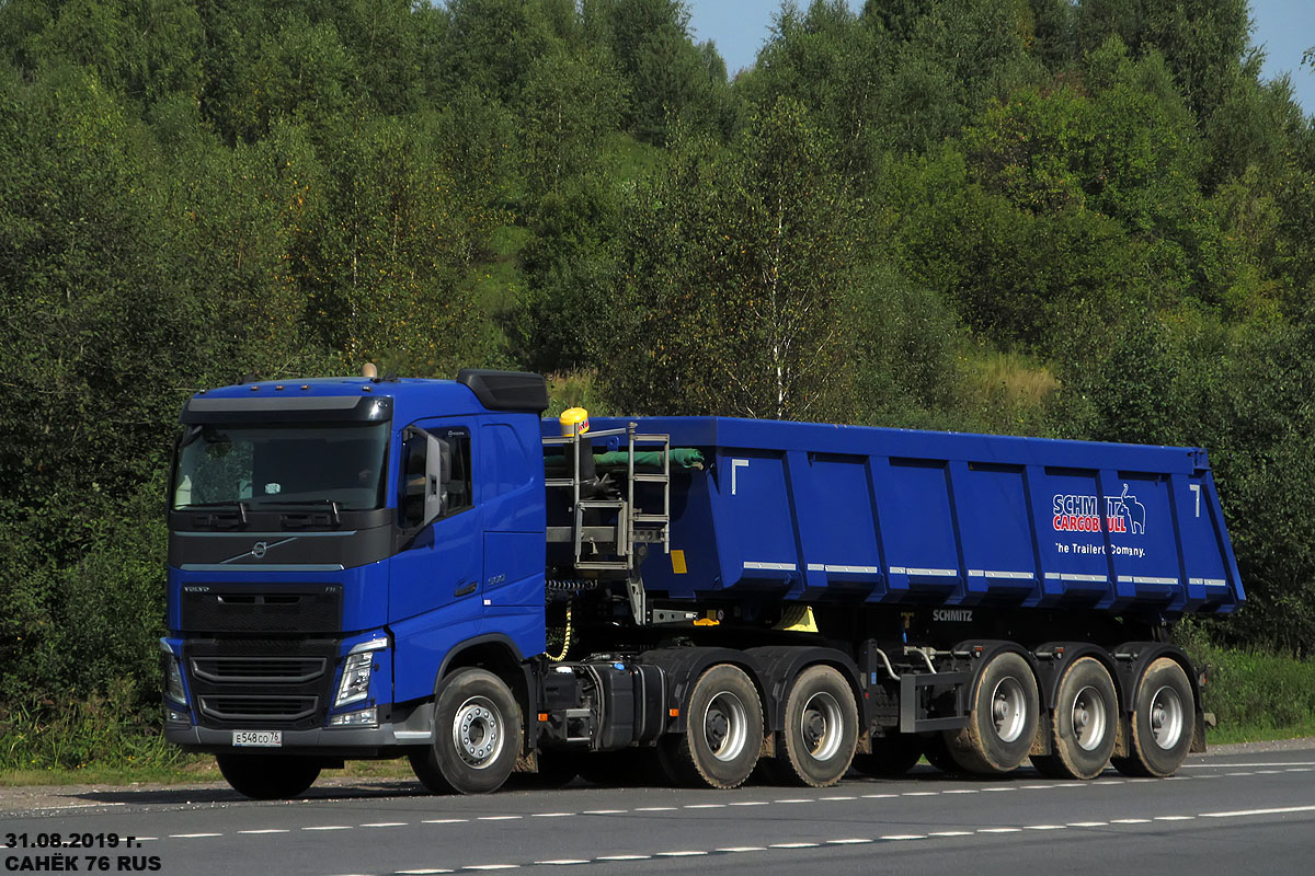 Ярославская область, № Е 548 СО 76 — Volvo ('2012) FH.500 [X9P]