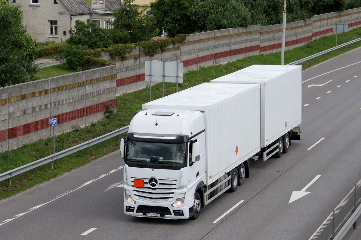 Польша, № POS 74543 — Mercedes-Benz Actros ('2011)