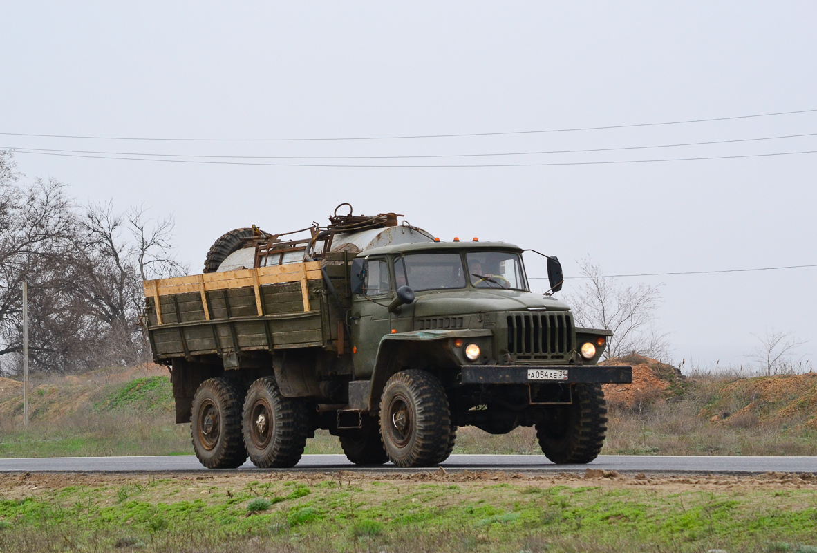 Волгоградская область, № А 054 АЕ 34 — Урал-43202