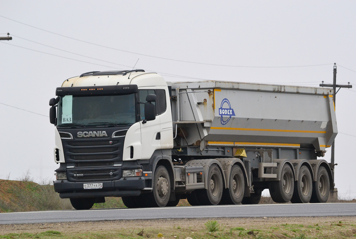 Волгоградская область, № С 377 УА 34 — Scania ('2009) R500