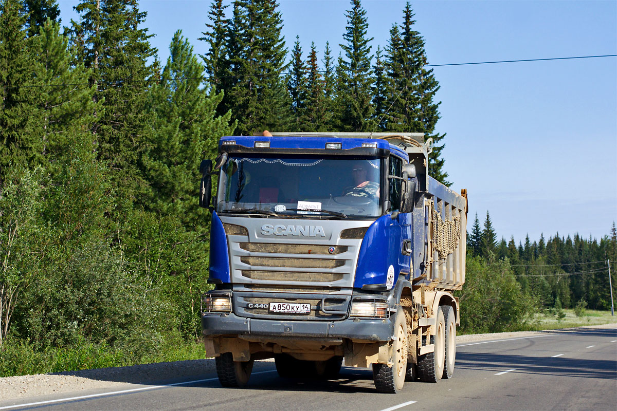 Саха (Якутия), № А 850 КУ 14 — Scania ('2013) G440