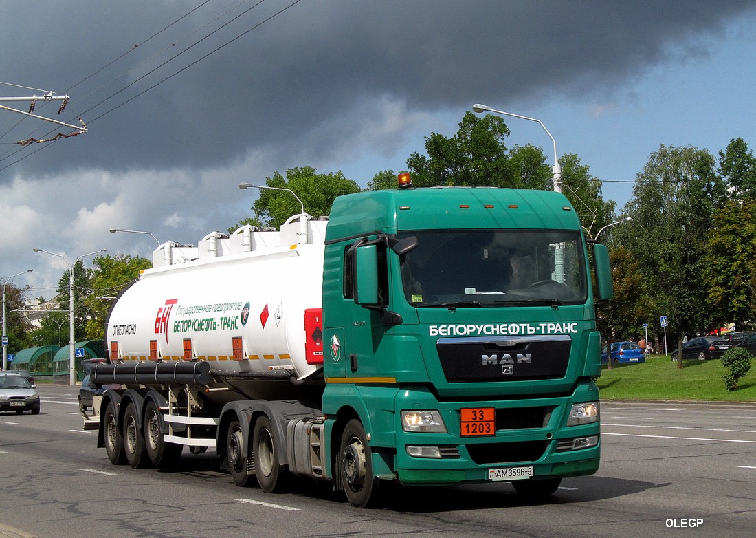 Гомельская область, № АМ 3596-3 — MAN TGX ('2007) 26.400