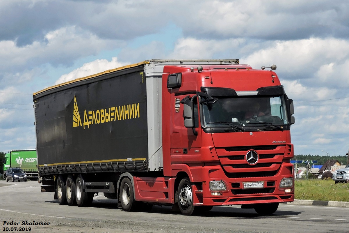 Красноярский край, № 0806 — Mercedes-Benz Actros ('2009) 1844