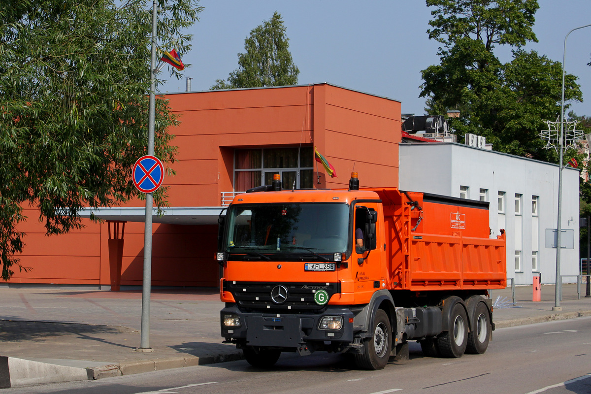 Литва, № AFL 256 — Mercedes-Benz Actros ('2003) 2636