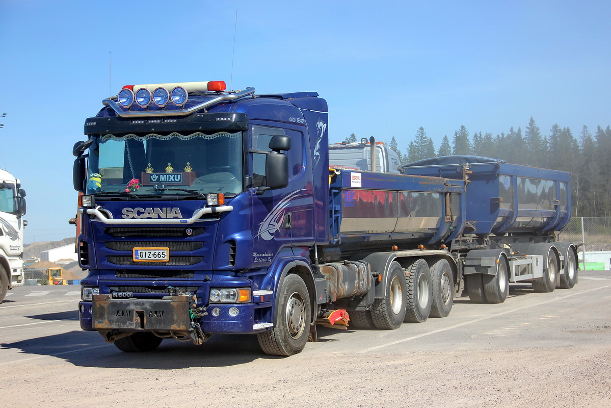 Финляндия, № GIZ-665 — Scania ('2009) R500