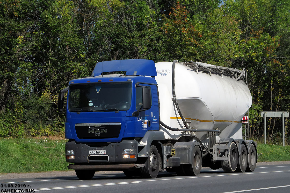 Москва, № С 401 НР 777 — MAN TGS ('2007) 19.440