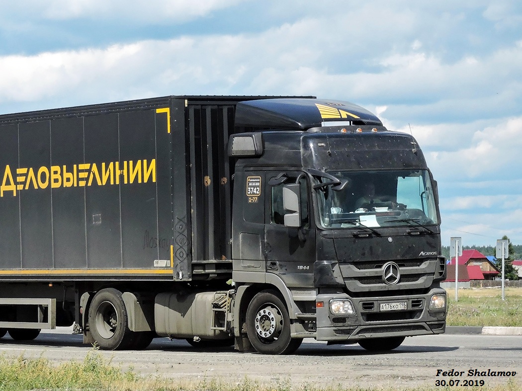 Москва, № 3742 — Mercedes-Benz Actros '09 1844 [Z9M]