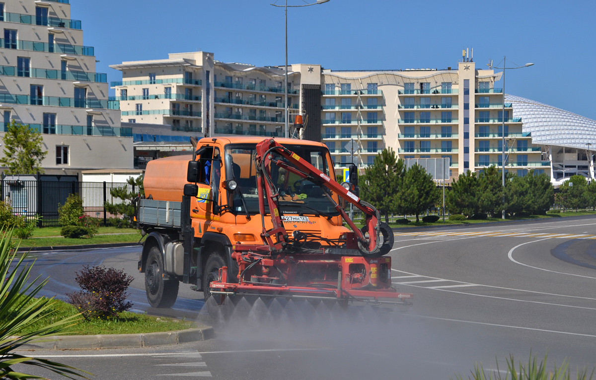 Краснодарский край, № К 527 МН 123 — Mercedes-Benz Unimog U400 [Z9M]