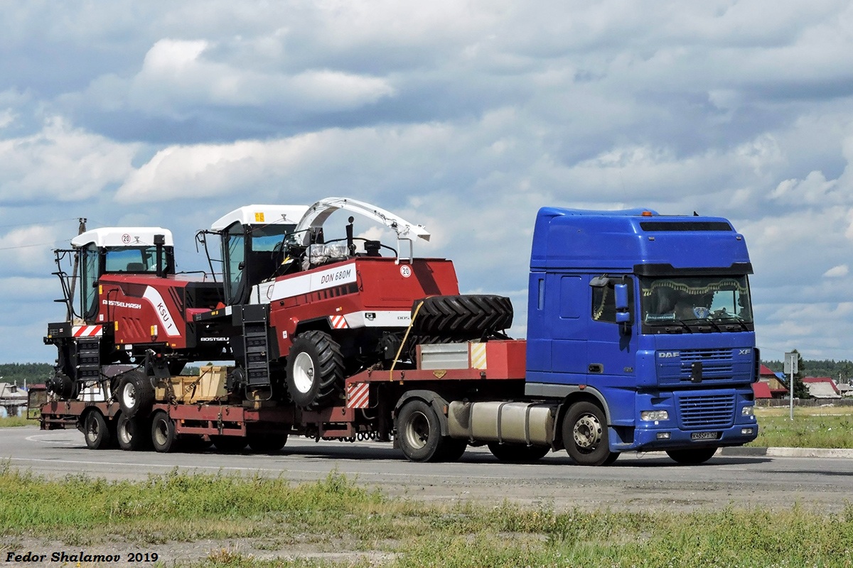 Краснодарский край, № К 485 РТ 123 — DAF XF95 FT