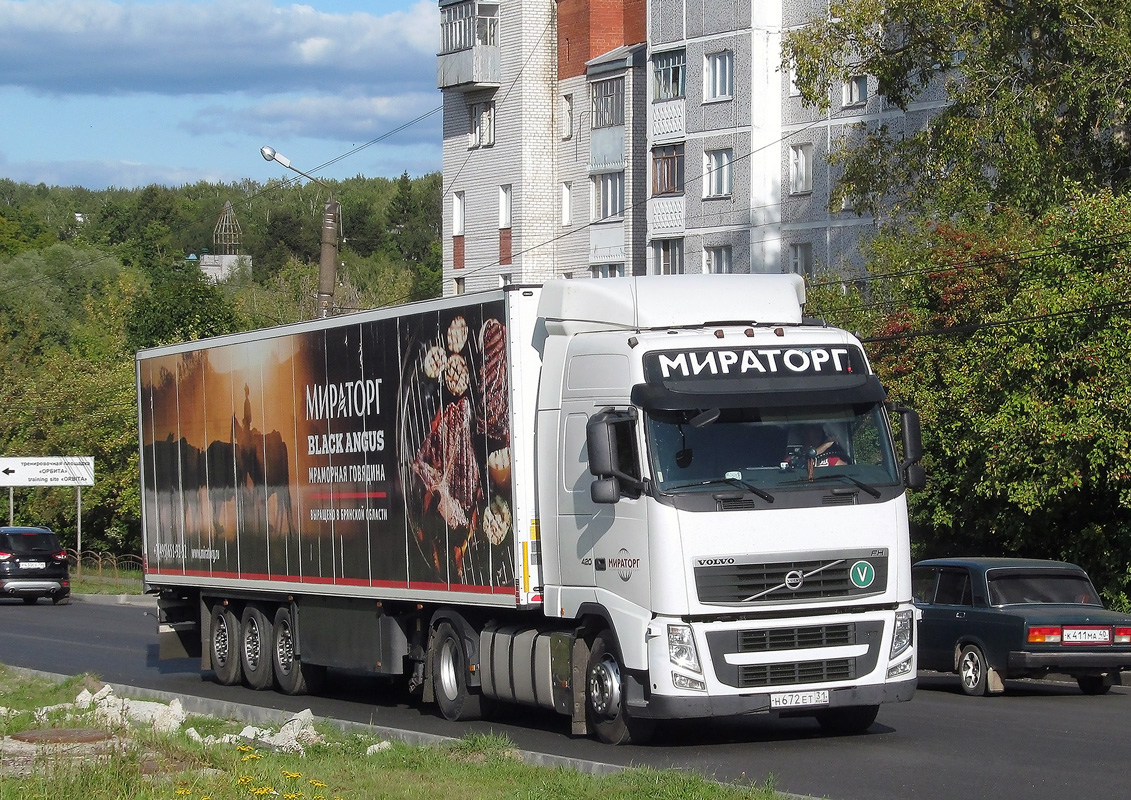 Белгородская область, № Н 672 ЕТ 31 — Volvo ('2008) FH.420 [X9P]