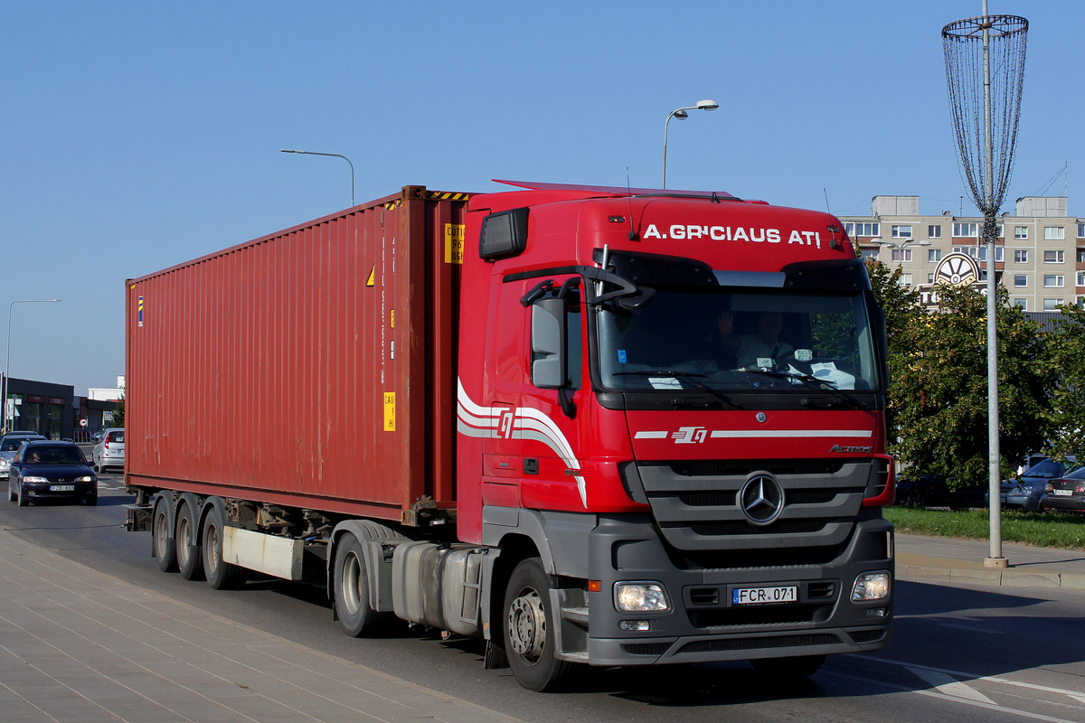 Литва, № FCR 071 — Mercedes-Benz Actros ('2009) 1844