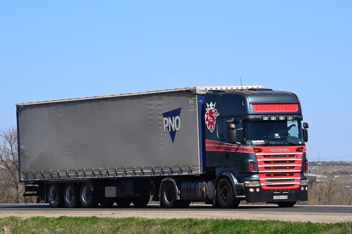 Татарстан, № Н 520 ТО 116 — Scania ('2004, общая модель)