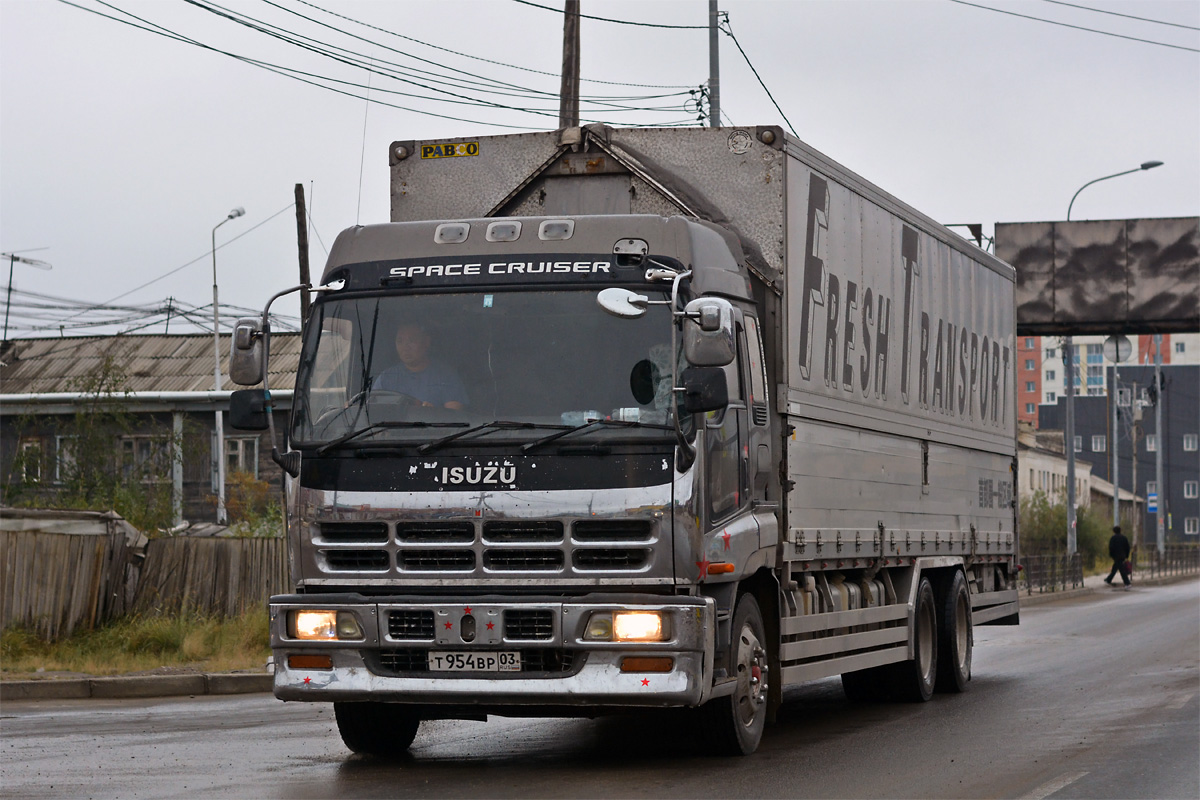 Бурятия, № Т 954 ВР 03 — Isuzu (общая модель)