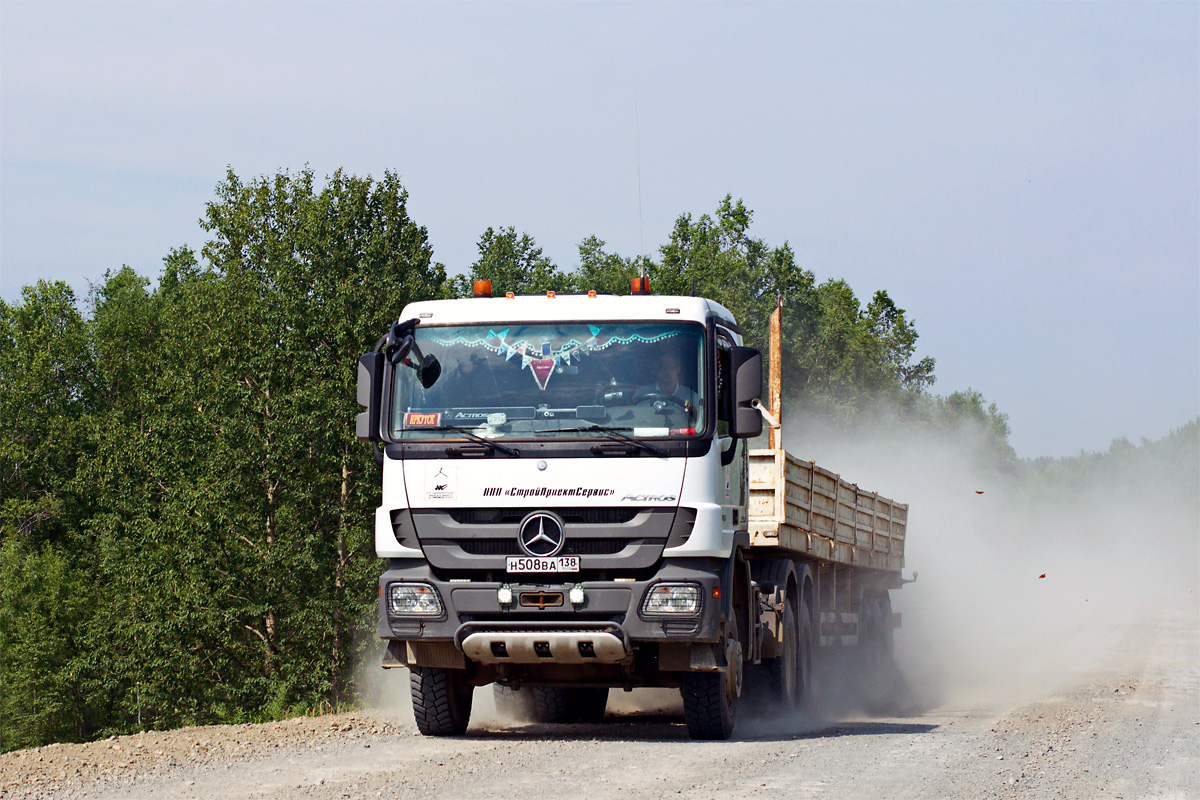 Иркутская область, № Н 508 ВА 138 — Mercedes-Benz Actros '09 3346 [Z9M]