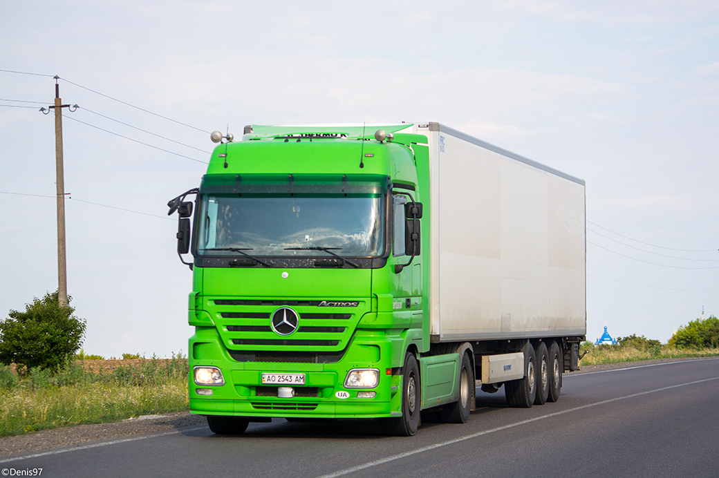 Закарпатская область, № АО 2543 АМ — Mercedes-Benz Actros ('2003) 1844