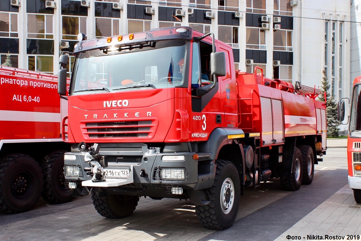 Краснодарский край, № В 216 ТХ 123 — IVECO-AMT Trakker ('2004)