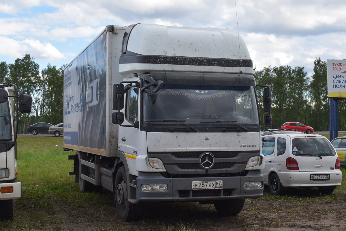 Орловская область, № Р 257 КХ 57 — Mercedes-Benz Atego 1222