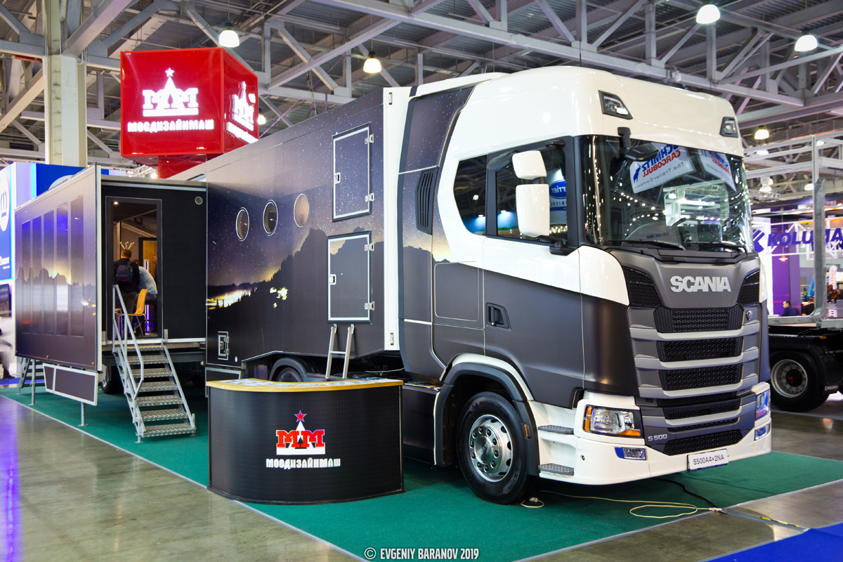 Москва, № РР 053 М 77 — Scania ('2016) S500; Московская область — Комтранс 2019