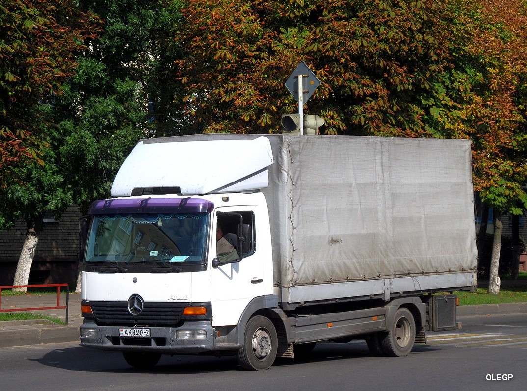 Витебская область, № АК 8497-2 — Mercedes-Benz Atego (общ.м)