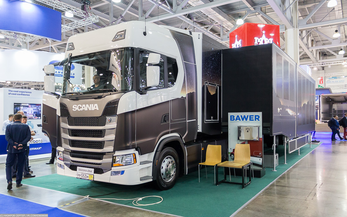 Москва, № РР 053 М 77 — Scania ('2016) S500; Московская область — Комтранс 2019