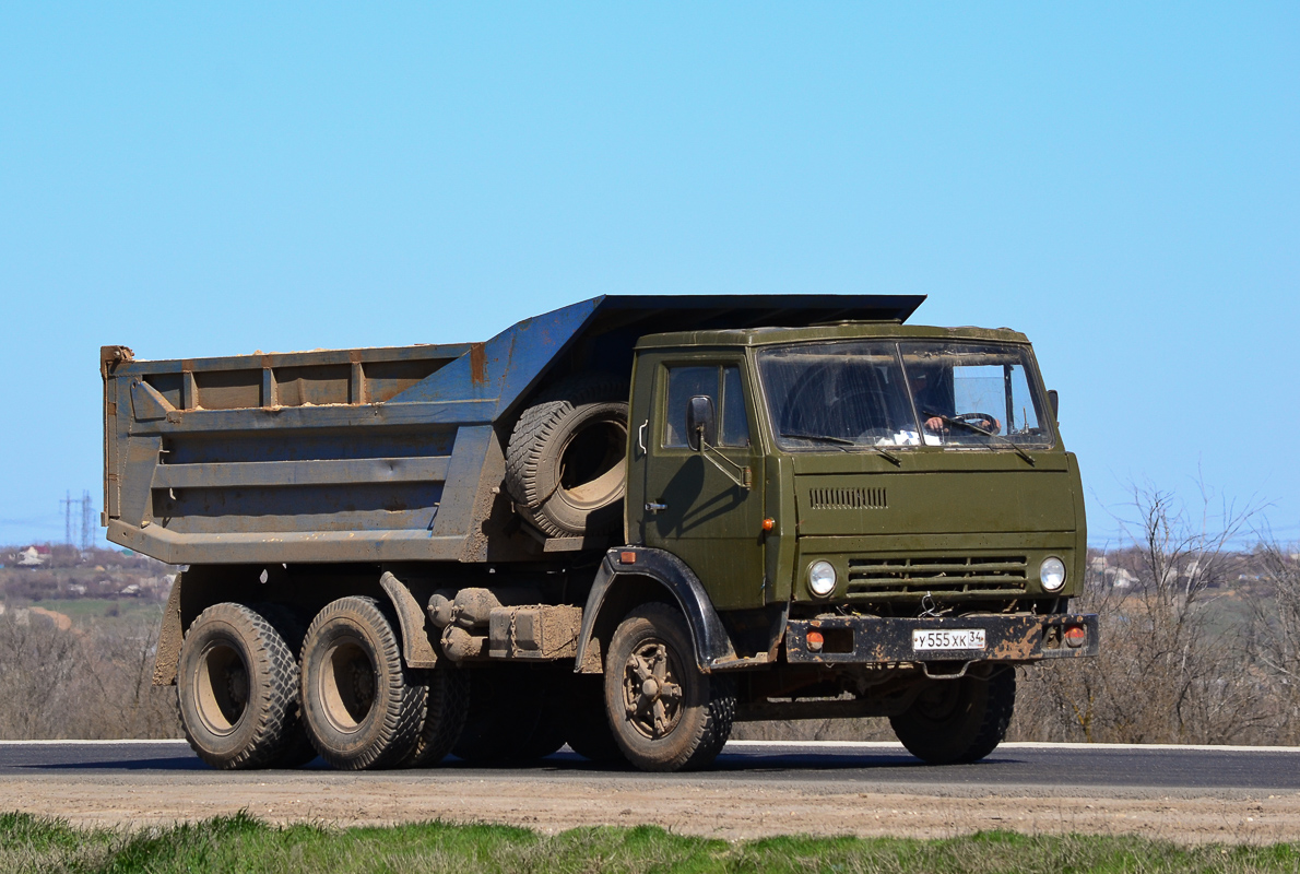 Волгоградская область, № У 555 ХК 34 — КамАЗ-5511