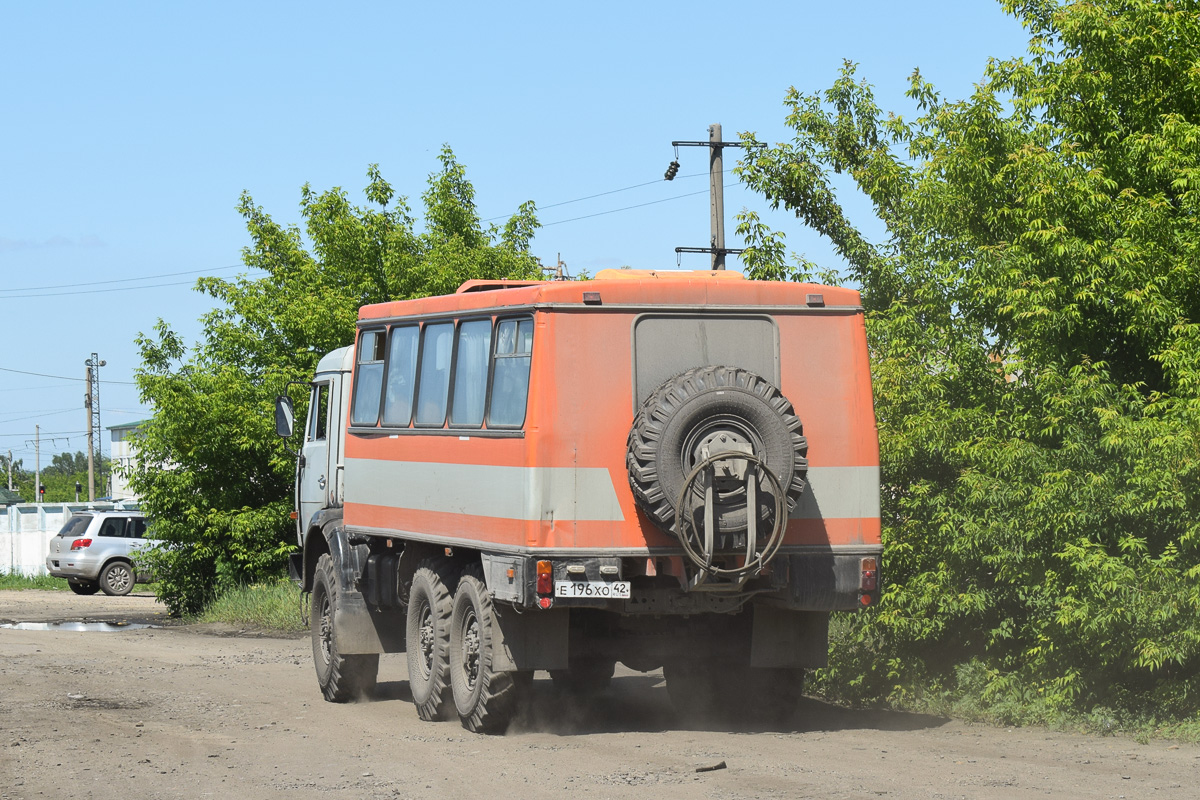 Кемеровская область, № Е 196 ХО 42 — КамАЗ-43101