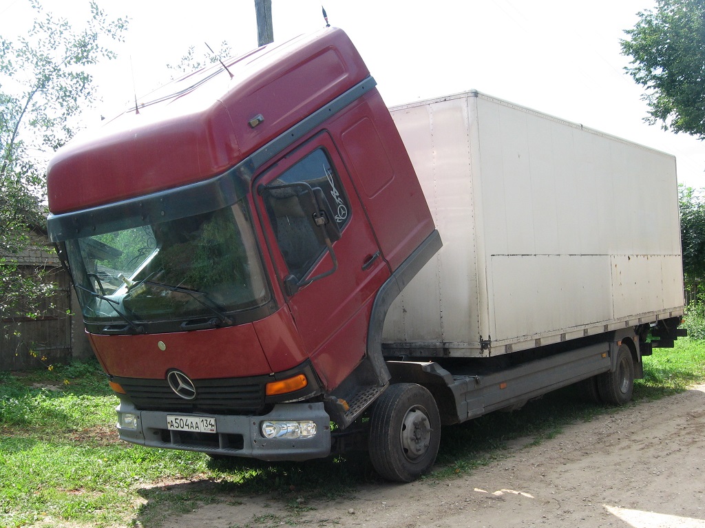 Тверская область, № А 504 АА 134 — Mercedes-Benz Atego 817