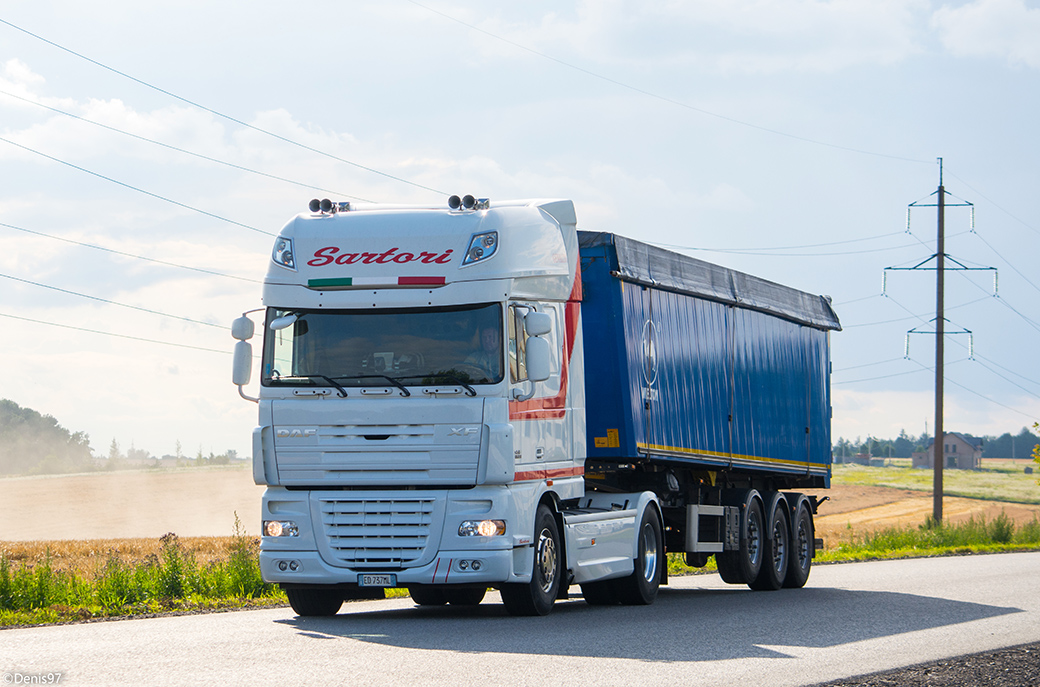 Италия, № ED 737ML — DAF XF105 FT