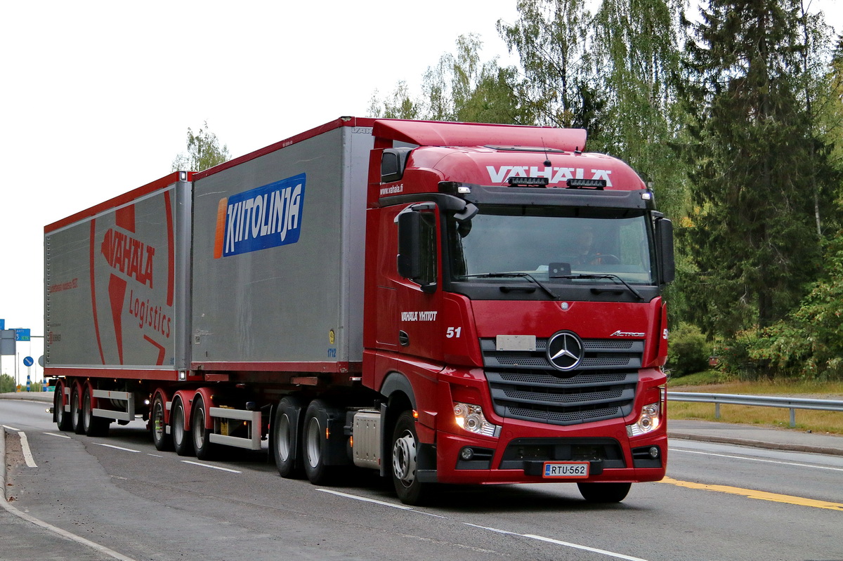 Финляндия, № RTU-562 — Mercedes-Benz Actros ('2011) 2551