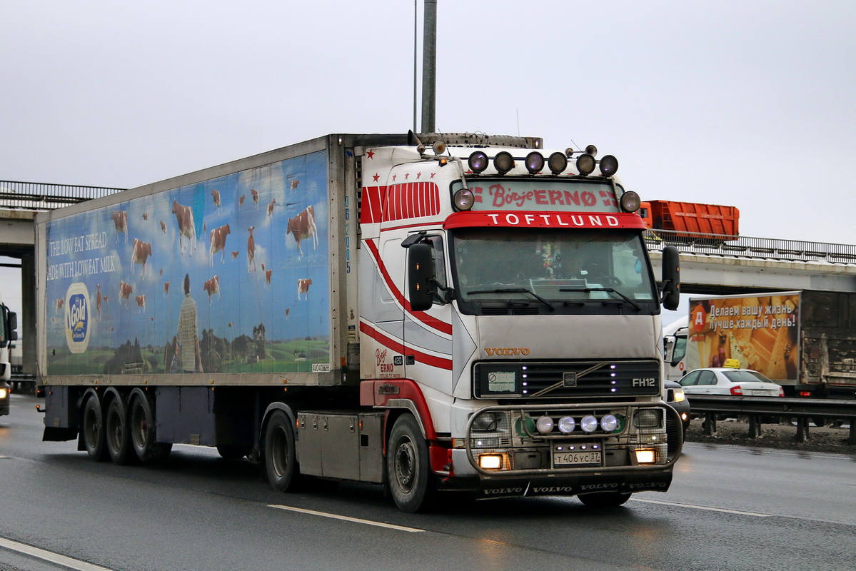 Ивановская область, № Т 406 УС 37 — Volvo ('1993) FH12.420