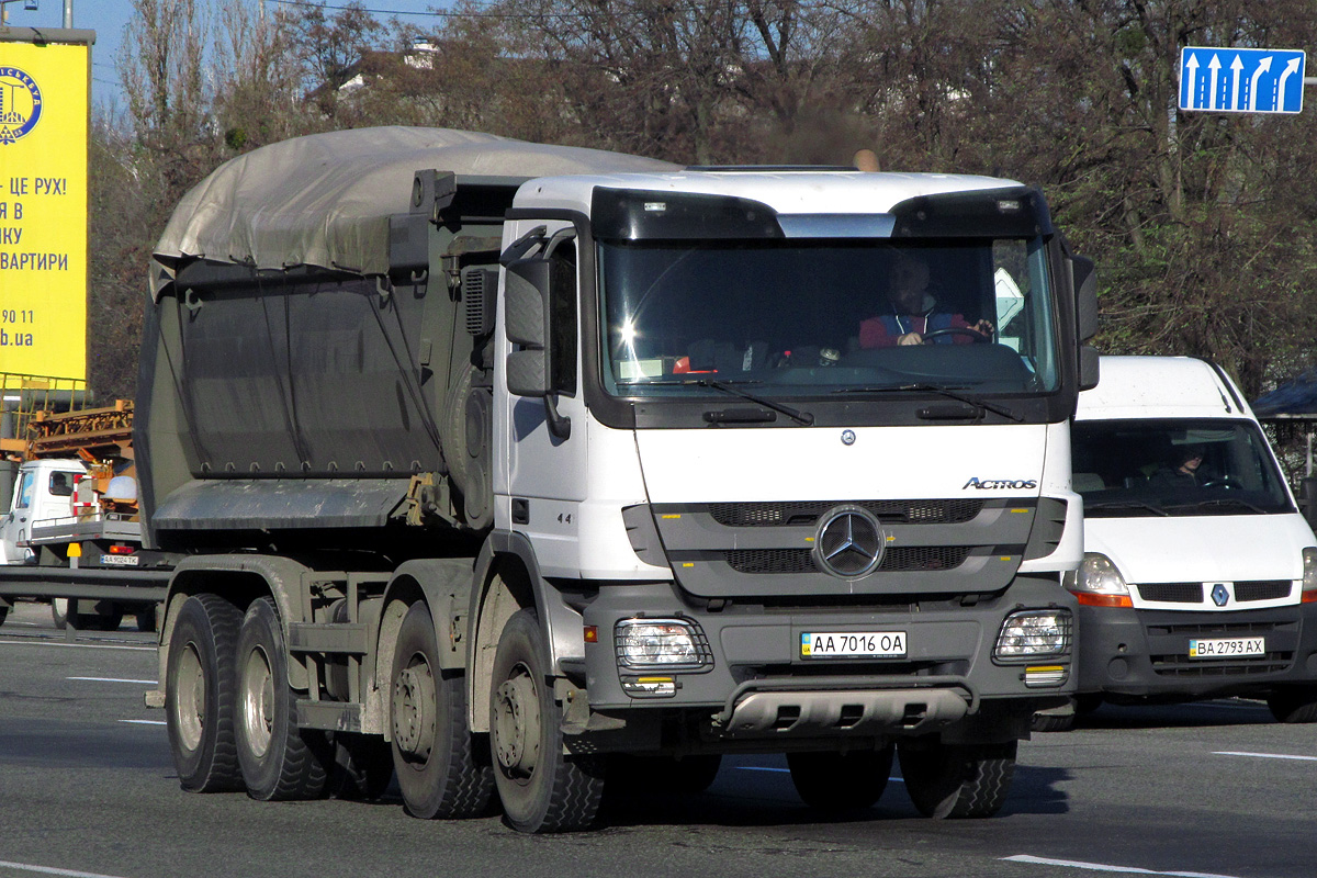 Киев, № АА 7016 ОА — Mercedes-Benz Actros ('2009) 4141