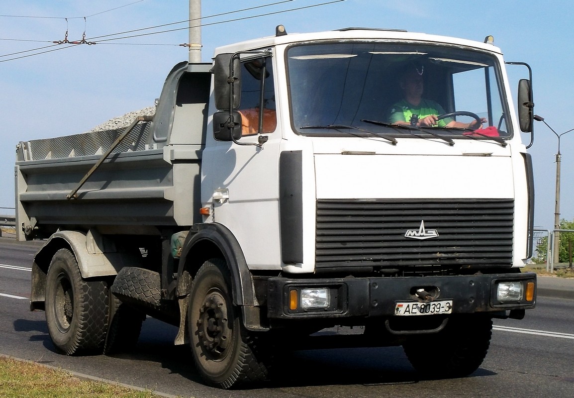 Гомельская область, № АЕ 8039-3 — МАЗ-5551 (общая модель)