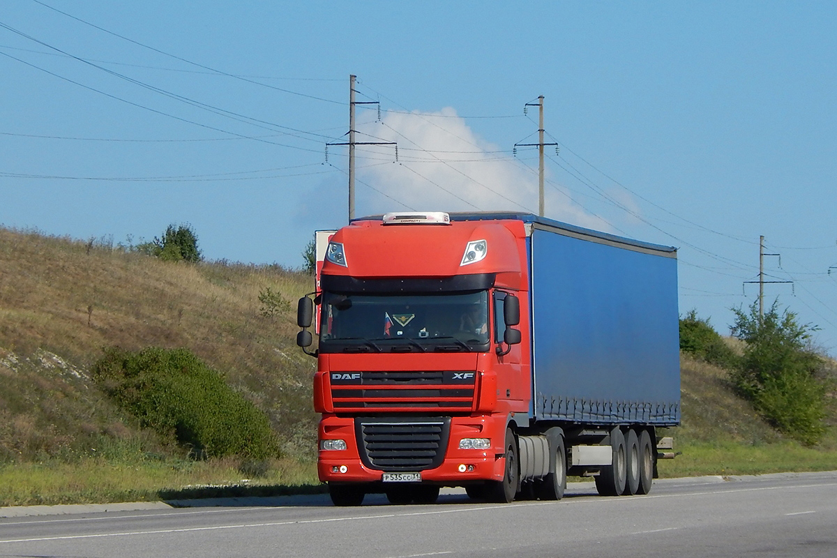 Белгородская область, № Р 535 СС 31 — DAF XF105 FT