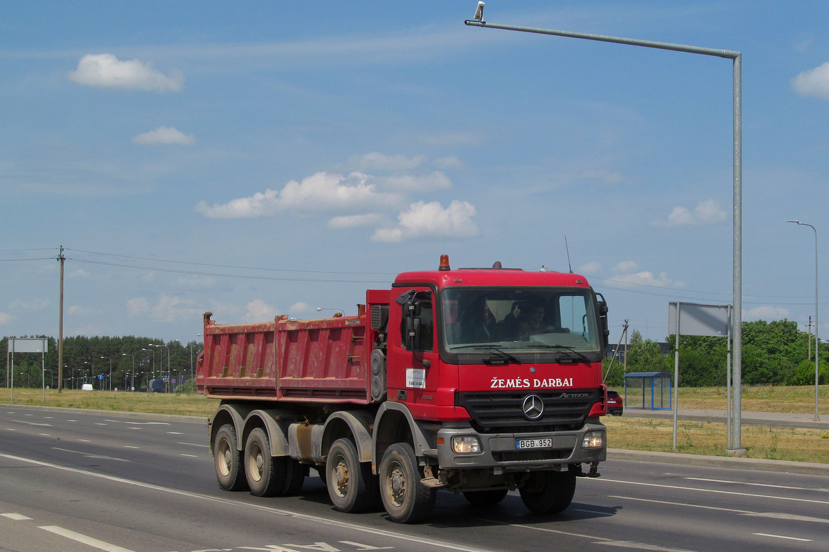 Литва, № BGB 952 — Mercedes-Benz Actros ('2003) 4144