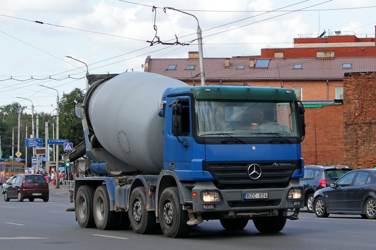 Литва, № BZC 024 — Mercedes-Benz Actros ('2003) 4144