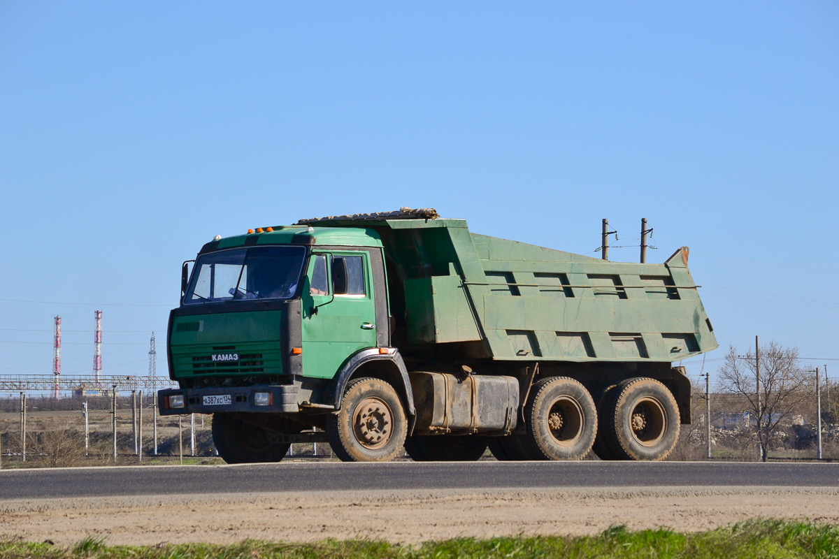 Волгоградская область, № А 387 ХС 134 — КамАЗ-65115-01 [65115A]