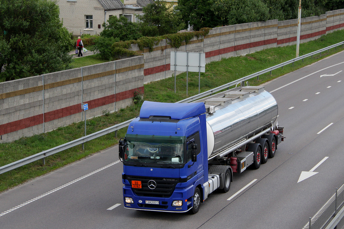 Гомельская область, № АМ 2693-3 — Mercedes-Benz Actros ('2003) 1846