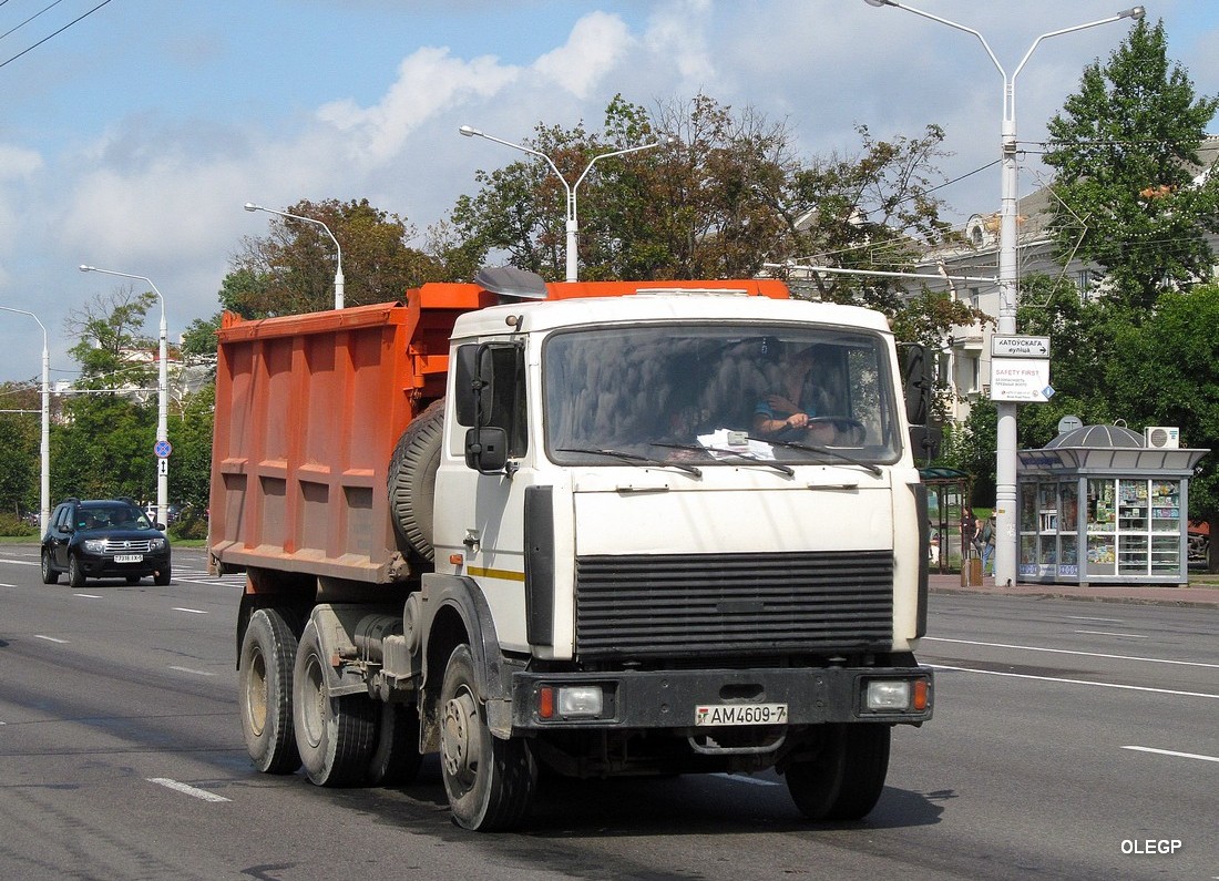 Минск, № АМ 4609-7 — МАЗ-5516 (общая модель)