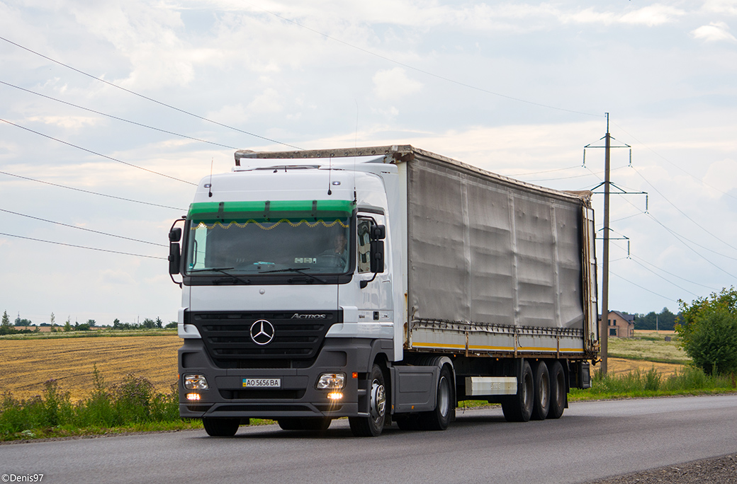 Закарпатская область, № АО 5656 ВА — Mercedes-Benz Actros ('2003) 1844