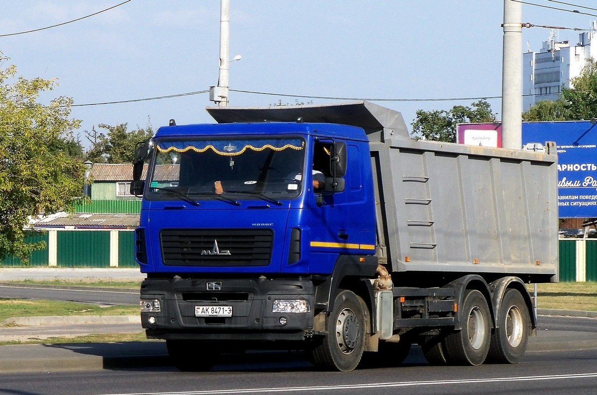 Гомельская область, № АК 8471-3 — МАЗ-6501 (общая модель)