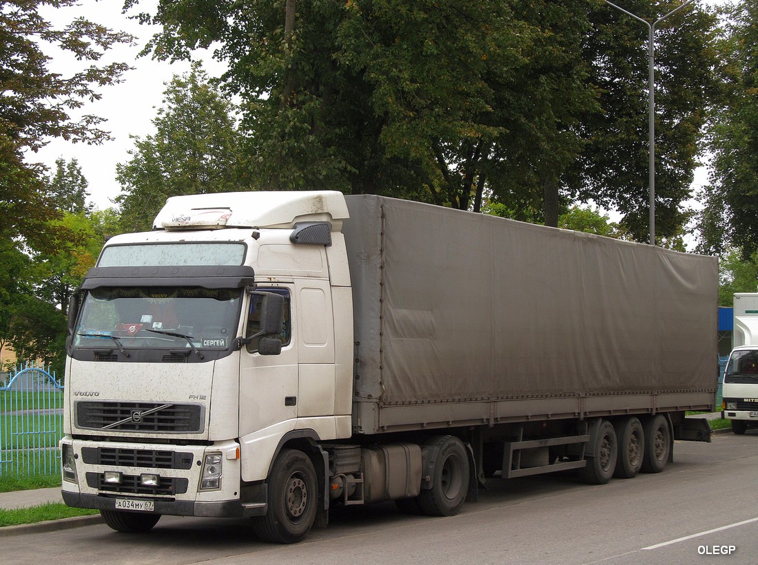 Смоленская область, № А 034 МУ 67 — Volvo ('2002) FH12.460