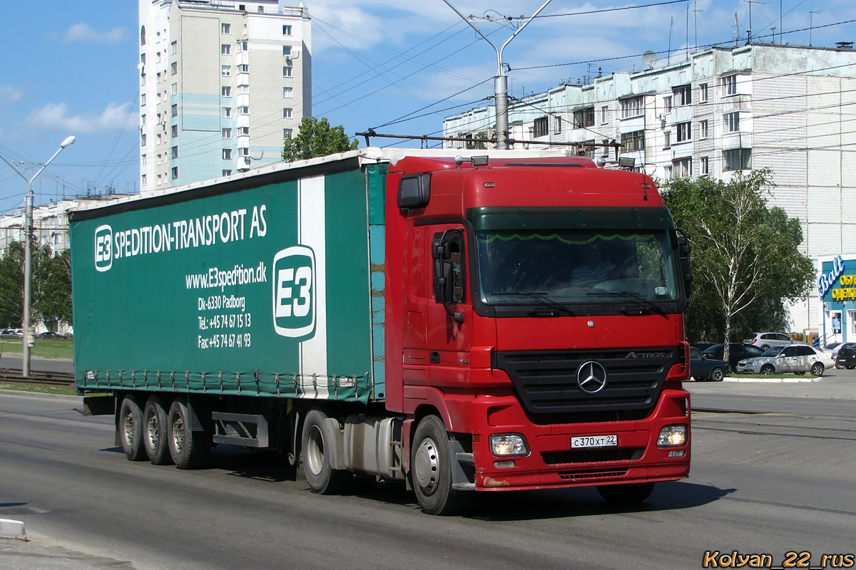 Алтайский край, № С 370 ХТ 22 — Mercedes-Benz Actros ('2003) 1844