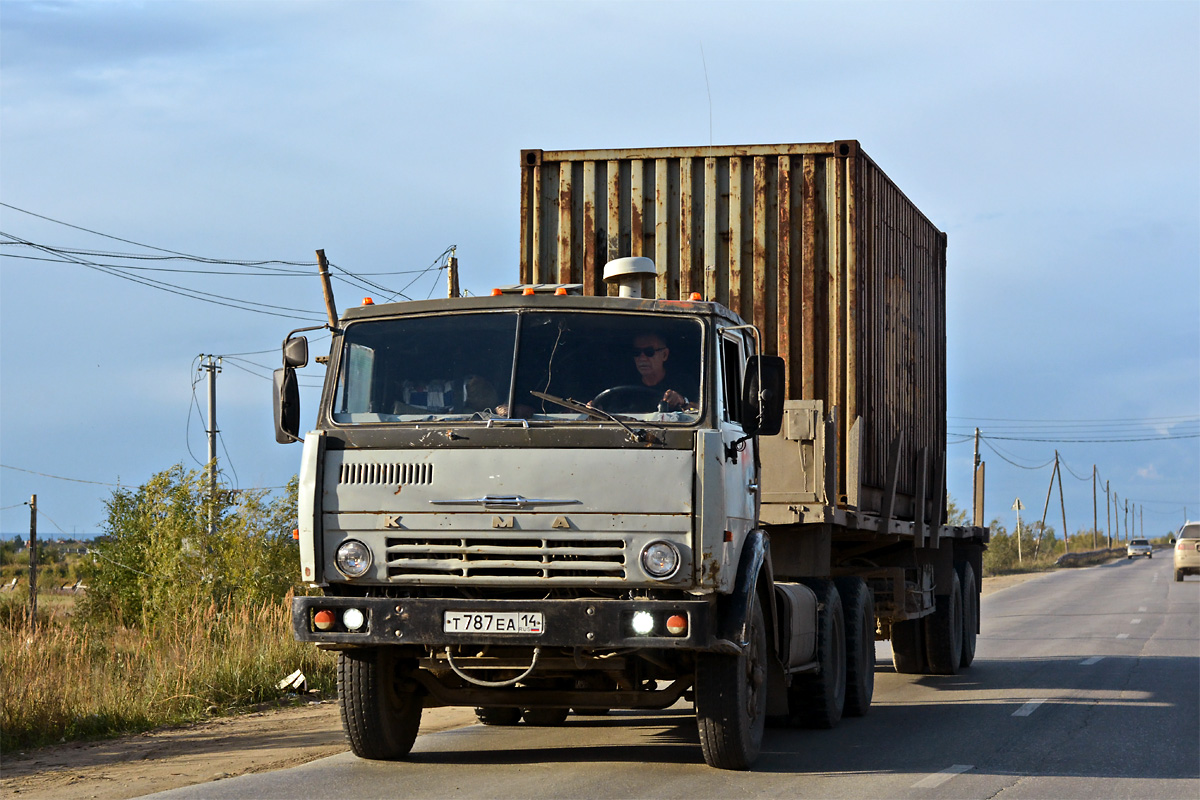 Саха (Якутия), № Т 787 ЕА 14 — КамАЗ-5410