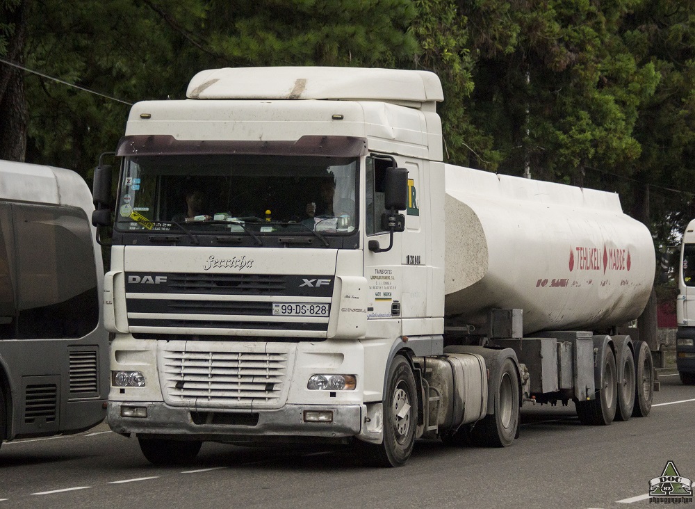 Азербайджан, № 99-DS-828 — DAF XF95 FT