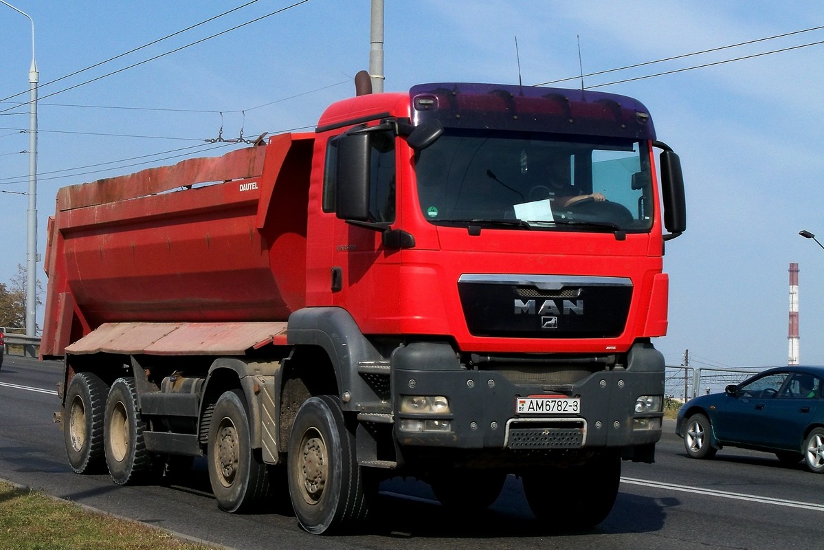 Гомельская область, № АМ 6782-3 — MAN TGS ('2007) 35.400