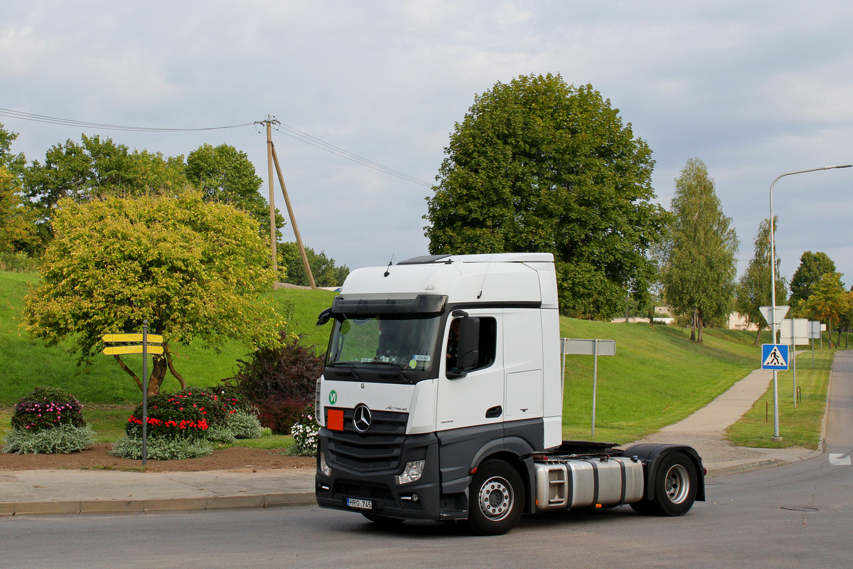 Литва, № HRO 745 — Mercedes-Benz Actros ('2011) 1845