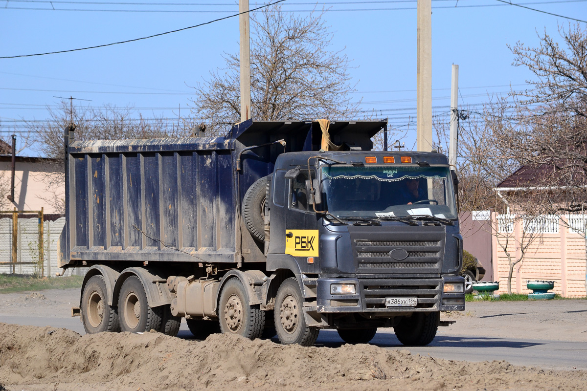 Волгоградская область, № А 386 ХК 134 — CAMC HN3310