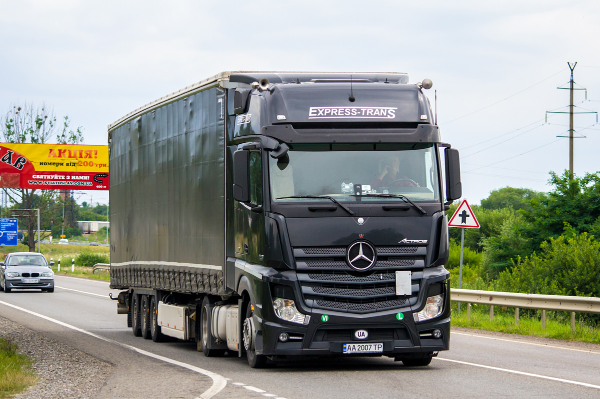 Киев, № АА 2007 ТР — Mercedes-Benz Actros ('2011) 1845