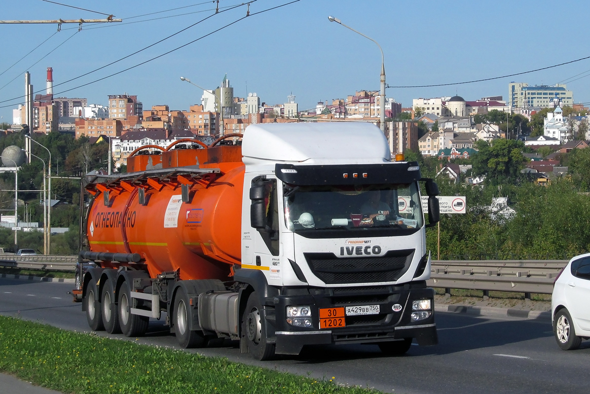 Московская область, № А 429 ВВ 750 — IVECO Stralis ('2012)