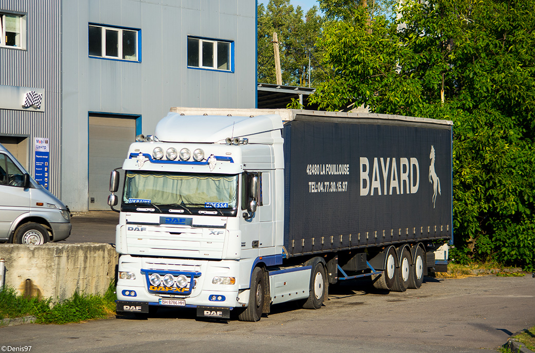 Одесская область, № ВН 8786 НН — DAF XF105 FT